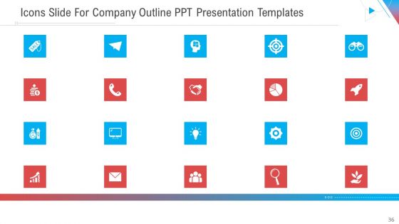 Company Outline PPT Presentation Templates Complete Deck With Slides