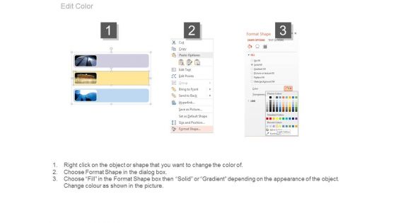 Company Overview With Office Buildings Powerpoint Slides