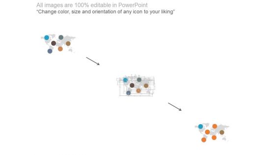 Company Overview World Map Ppt Slides