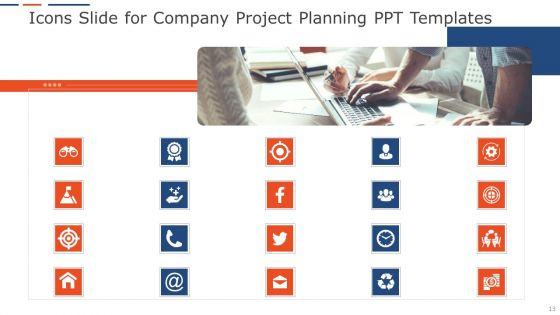 Company Project Planning PPT Templates Complete With Slides