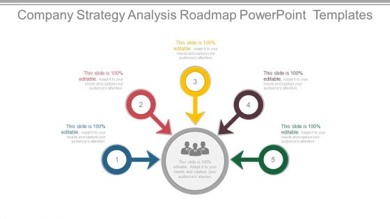 Company Strategy Analysis Roadmap Powerpoint Templates