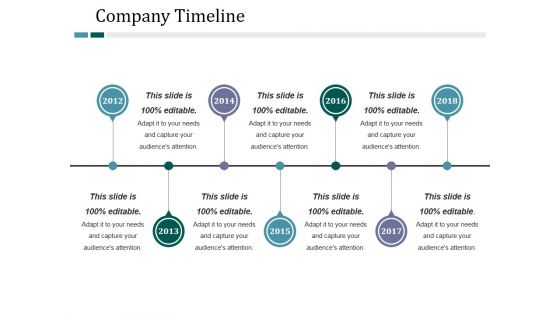 Company Timeline Ppt PowerPoint Presentation Pictures Diagrams