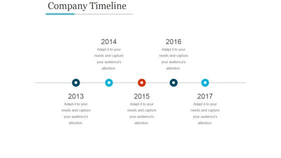 Company Timeline Template Ppt PowerPoint Presentation Infographic Template