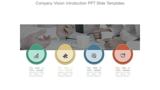 Company Vision Introduction Ppt Slide Templates