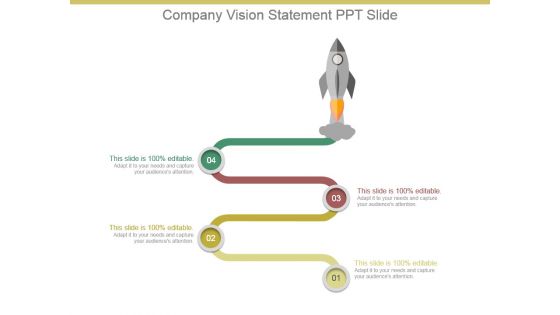 Company Vision Statement Ppt Slide