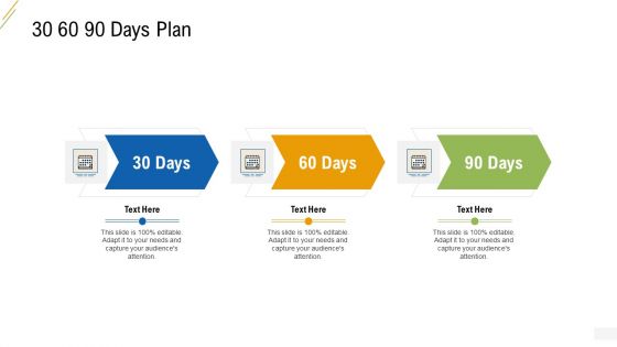 Company Vulnerability Administration 30 60 90 Days Plan Brochure Guidelines PDF