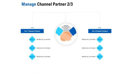 Competition In Market Manage Channel Partner Mention Key Comments Ppt Themes PDF