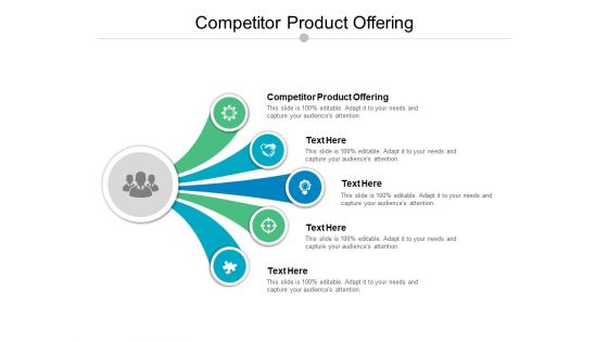 Competitor Product Offering Ppt PowerPoint Presentation Styles Images Cpb