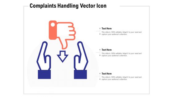 Complaints Handling Vector Icon Ppt PowerPoint Presentation Show Diagrams Complaints Handling Vector Icon Ppt PowerPoint Presentation Show Diagrams