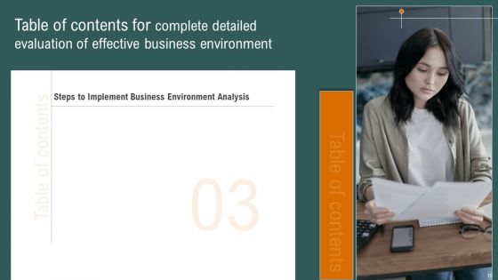 Complete Detailed Evaluation Of Effective Business Environment Ppt PowerPoint Presentation Complete Deck With Slides