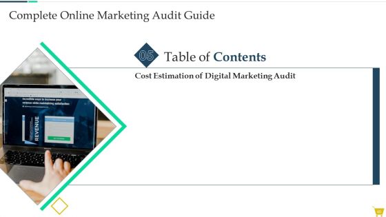 Complete Online Marketing Audit Guide Ppt PowerPoint Presentation Complete With Slides