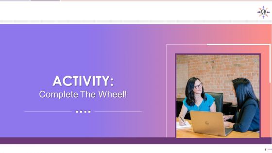 Complete The Wheel Activity For Diversity And Inclusion Training Ppt Complete The Wheel Activity For Diversity And Inclusion Training Ppt