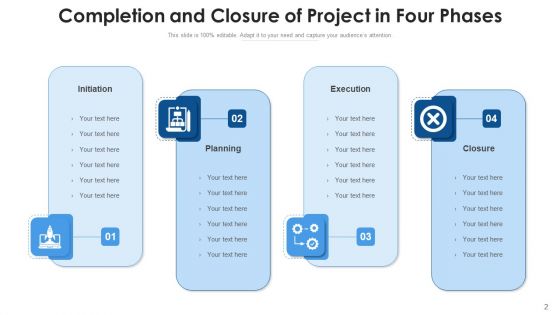Completion Of Stage Execution Business Ppt PowerPoint Presentation Complete Deck With Slides