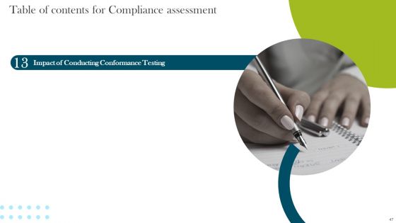Compliance Assessment Ppt PowerPoint Presentation Complete Deck With Slides
