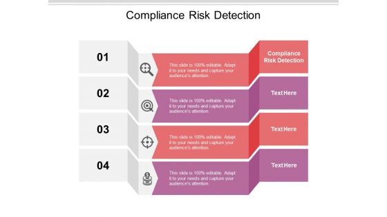 Compliance Risk Detection Ppt PowerPoint Presentation Infographics Influencers Cpb Pdf