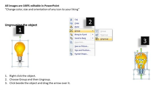 Components Of A Business Idea PowerPoint Slides And Ppt Diagrams