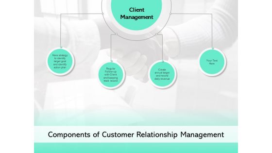 Components Of Customer Relationship Management Ppt PowerPoint Presentation Styles Examples