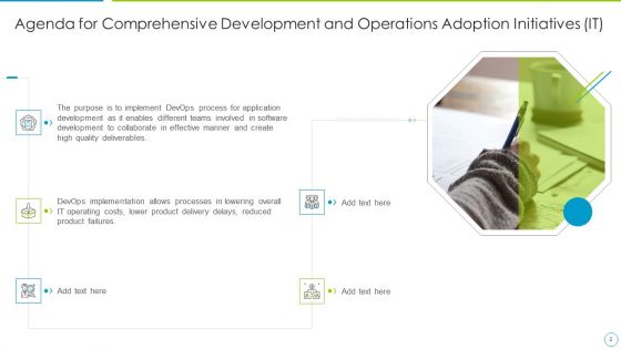 Comprehensive Development And Operations Adoption Initiatives IT Ppt PowerPoint Presentation Complete With Slides