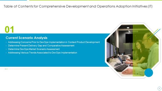 Comprehensive Development And Operations Adoption Initiatives IT Ppt PowerPoint Presentation Complete With Slides