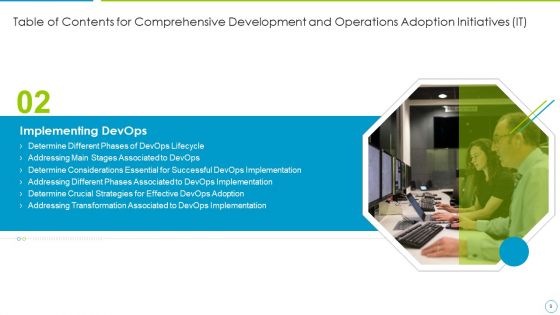Comprehensive Development And Operations Adoption Initiatives IT Ppt PowerPoint Presentation Complete With Slides