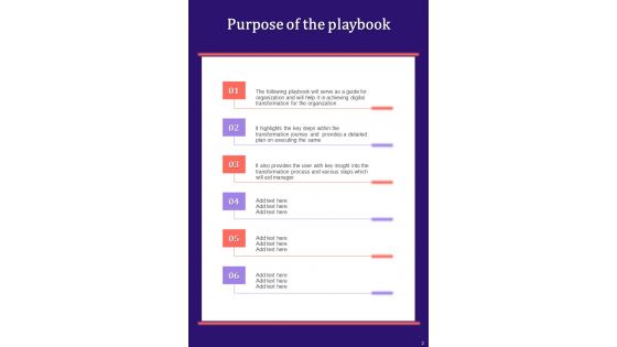 Comprehensive Guide For Digital Capability And Transformation Impact Analysis Template
