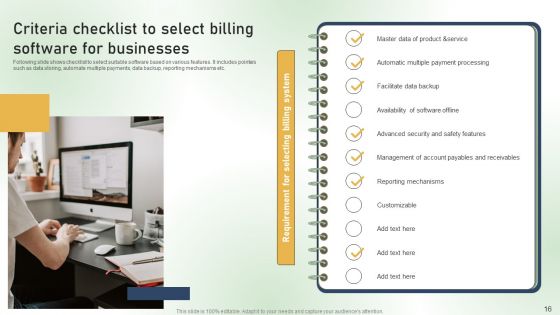 Comprehensive Guide For Establishing A Customer Billing System Ppt PowerPoint Presentation Complete Deck With Slides