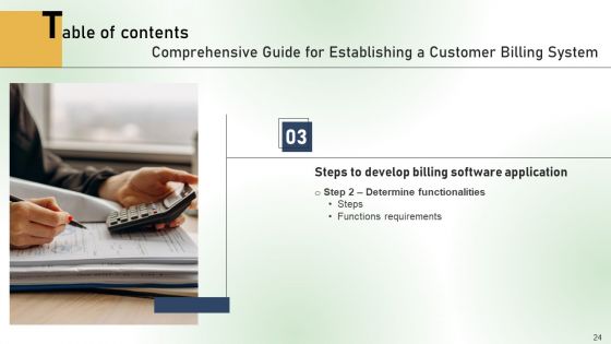 Comprehensive Guide For Establishing A Customer Billing System Ppt PowerPoint Presentation Complete Deck With Slides