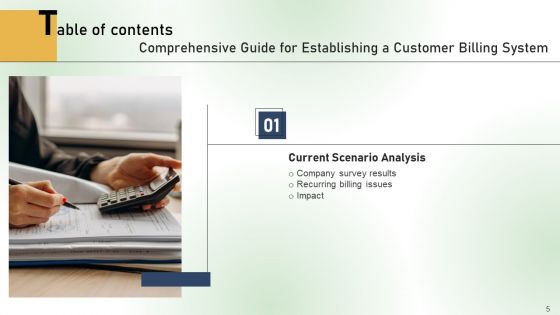 Comprehensive Guide For Establishing A Customer Billing System Ppt PowerPoint Presentation Complete Deck With Slides