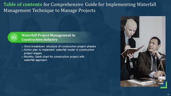 Comprehensive Guide For Implementing Waterfall Management Technique To Manage Projects Ppt PowerPoint Presentation Complete Deck