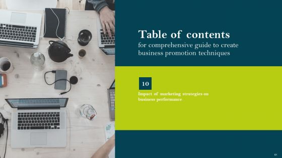 Comprehensive Guide To Create Business Promotion Techniques Ppt PowerPoint Presentation Complete Deck With Slides