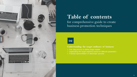 Comprehensive Guide To Create Business Promotion Techniques Ppt PowerPoint Presentation Complete Deck With Slides