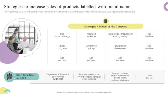 Comprehensive Guide To Enhance Strategies To Increase Sales Of Products Labelled Sample PDF