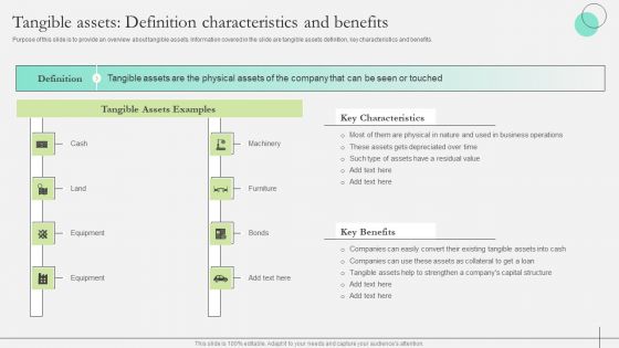 Comprehensive Guide To Strengthen Brand Equity Tangible Assets Definition Characteristics Benefits Structure PDF