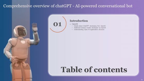 Comprehensive Overview Of Chatgpt AI Powered Conversational Bot Ppt PowerPoint Presentation Complete Deck With Slides