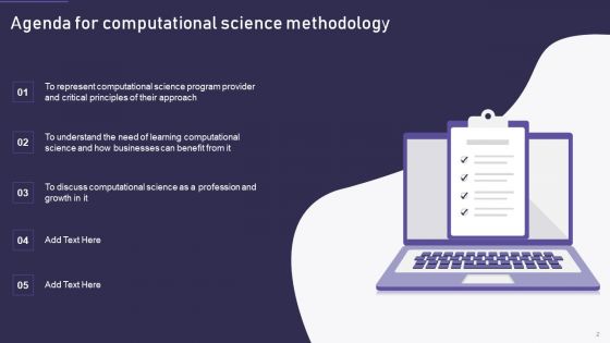 Computational Science Methodology Ppt PowerPoint Presentation Complete With Slides