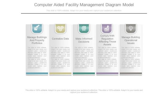 Computer Aided Facility Management Diagram Model