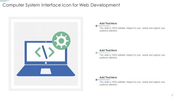 Computer System Interface Icon Ppt PowerPoint Presentation Complete Deck With Slides