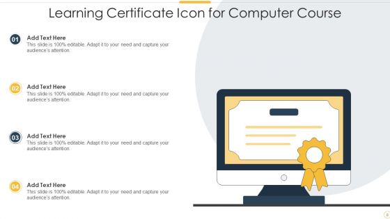 Computer Training Ppt PowerPoint Presentation Complete With Slides