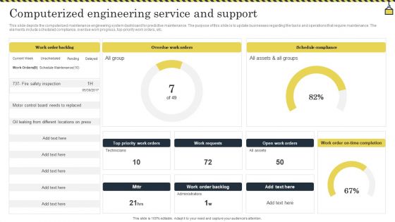 Computerized Engineering Service And Support Graphics PDF