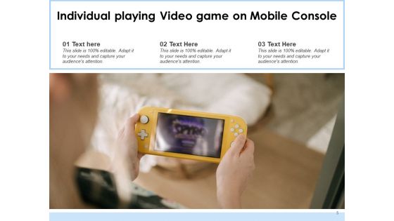 Computerized Game Individual Team Ppt PowerPoint Presentation Complete Deck