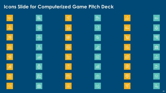 Computerized Game Pitch Deck Ppt PowerPoint Presentation Complete Deck With Slides