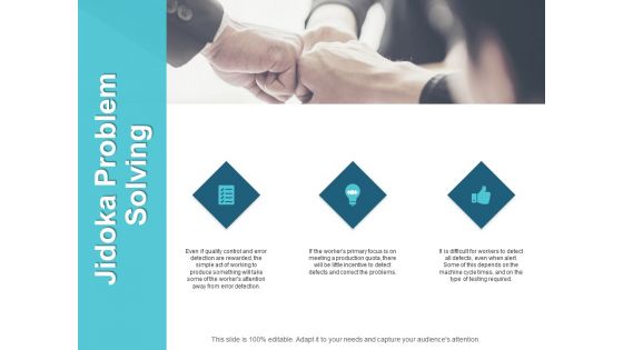 Concept Of Jidoka Ppt PowerPoint Presentation Complete Deck With Slides