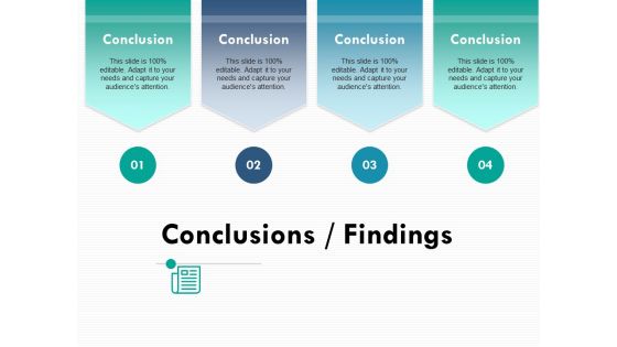 Conclusions Findings Ppt PowerPoint Presentation Infographic Template Demonstration