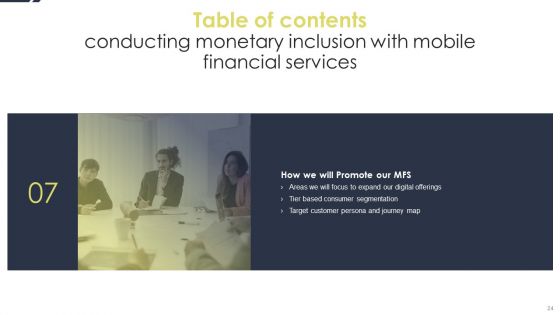 Conducting Monetary Inclusion With Mobile Financial Services Ppt PowerPoint Presentation Complete Deck With Slides
