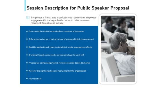 Conference Session Proposal Ppt PowerPoint Presentation Complete Deck With Slides