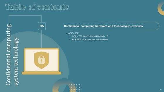 Confidential Computing System Technology IT Ppt PowerPoint Presentation Complete Deck With Slides