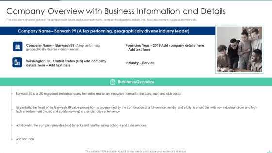 Confidential Information Memorandum Document With Business Overview And Financial Estimation Ppt PowerPoint Presentation Complete With Slides