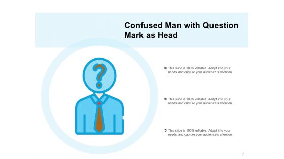 Confused Person Confused Man Alternatives Inside Head Ppt PowerPoint Presentation Complete Deck