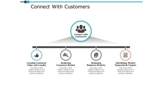 Connect With Customers Planning Ppt PowerPoint Presentation Styles Slide Portrait
