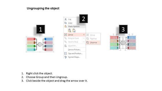 Connected Banners For Visual Information Display Powerpoint Template